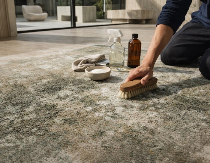 how to remove mold from carpet